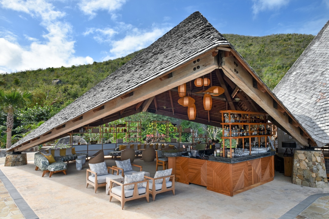 Rum Room Bar des Rosewood Little Dix Bay