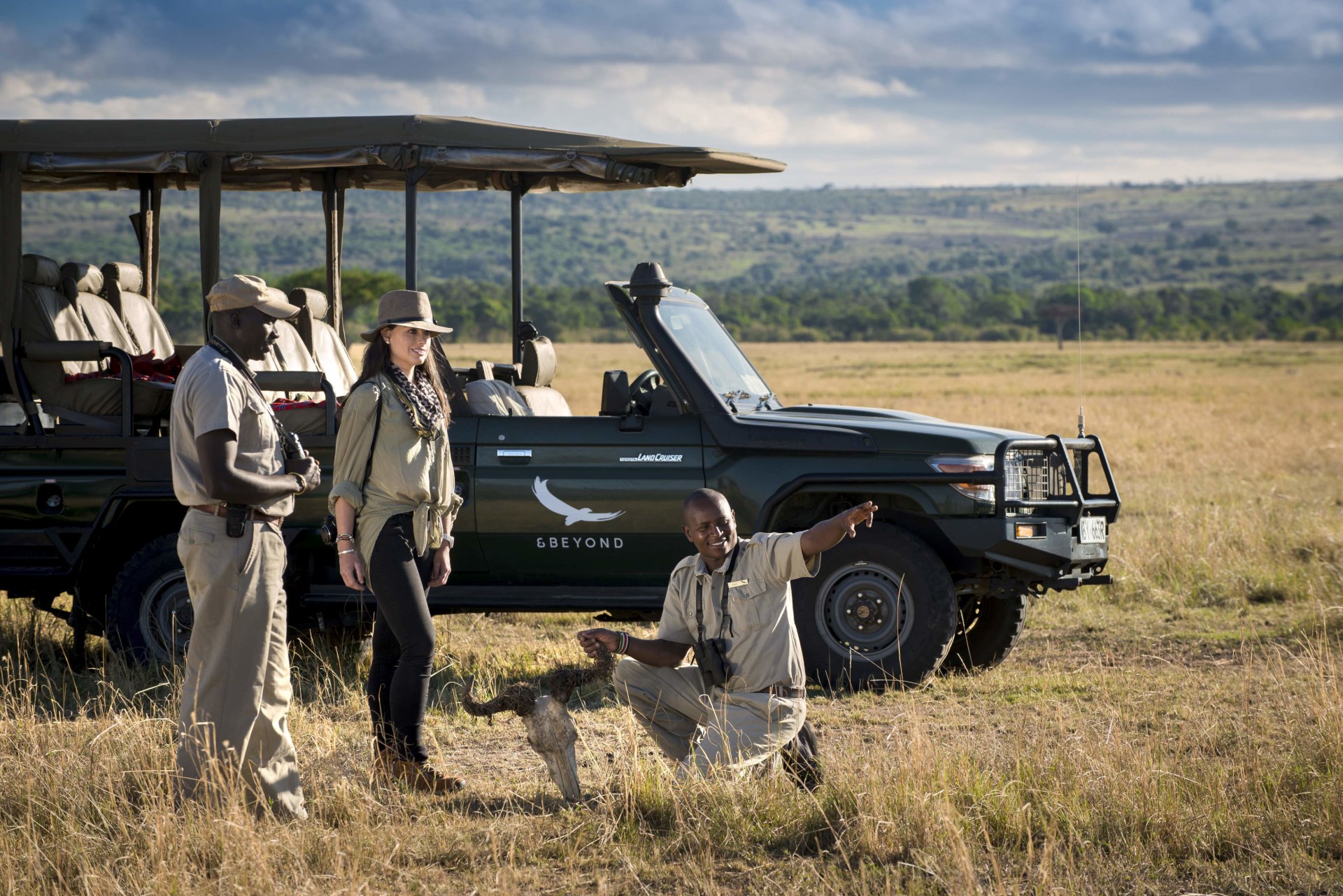 Pirschfahrt in der Masai Mara mit andBeyond