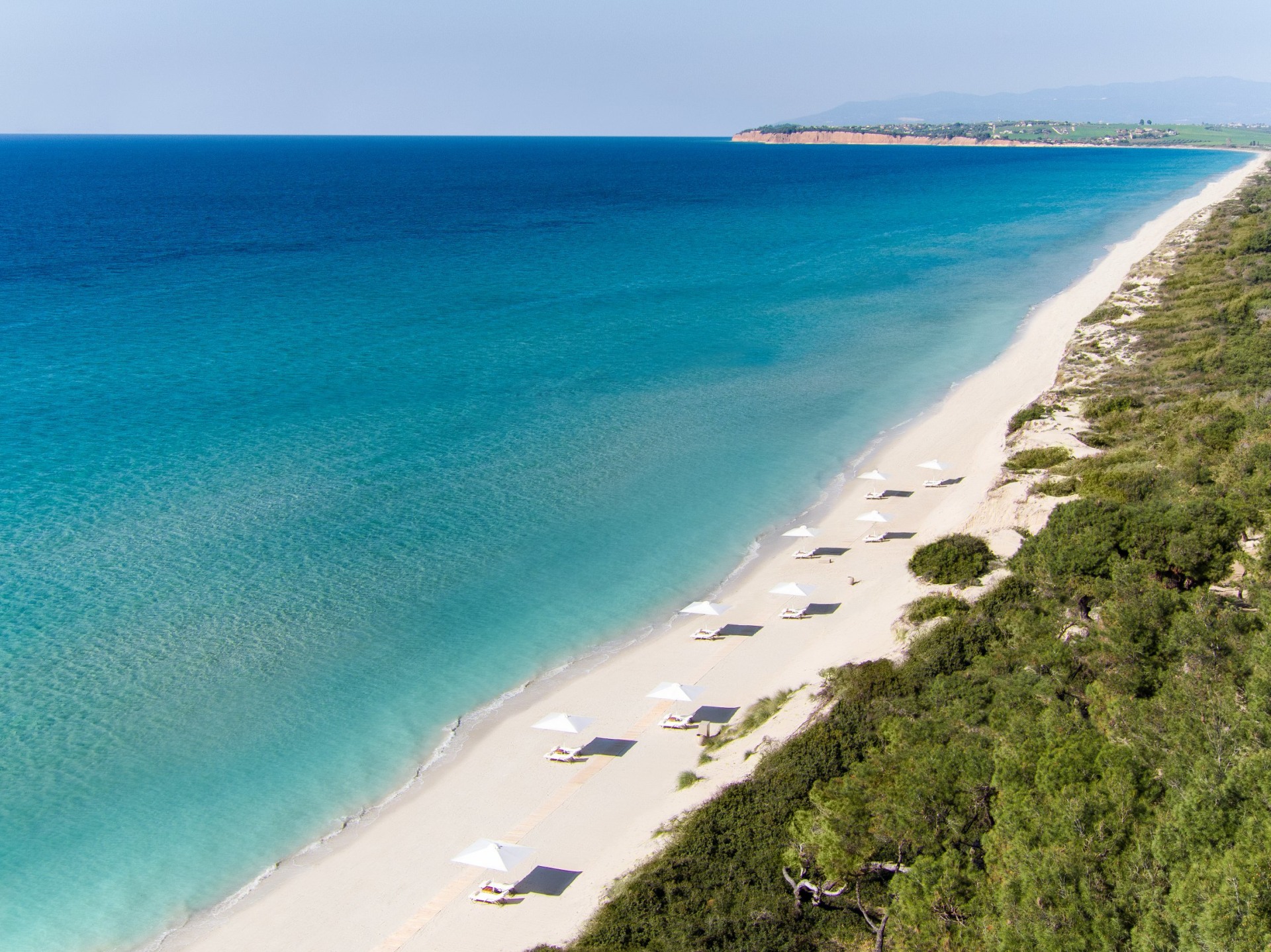 Strand vom Sani Beach Hotel