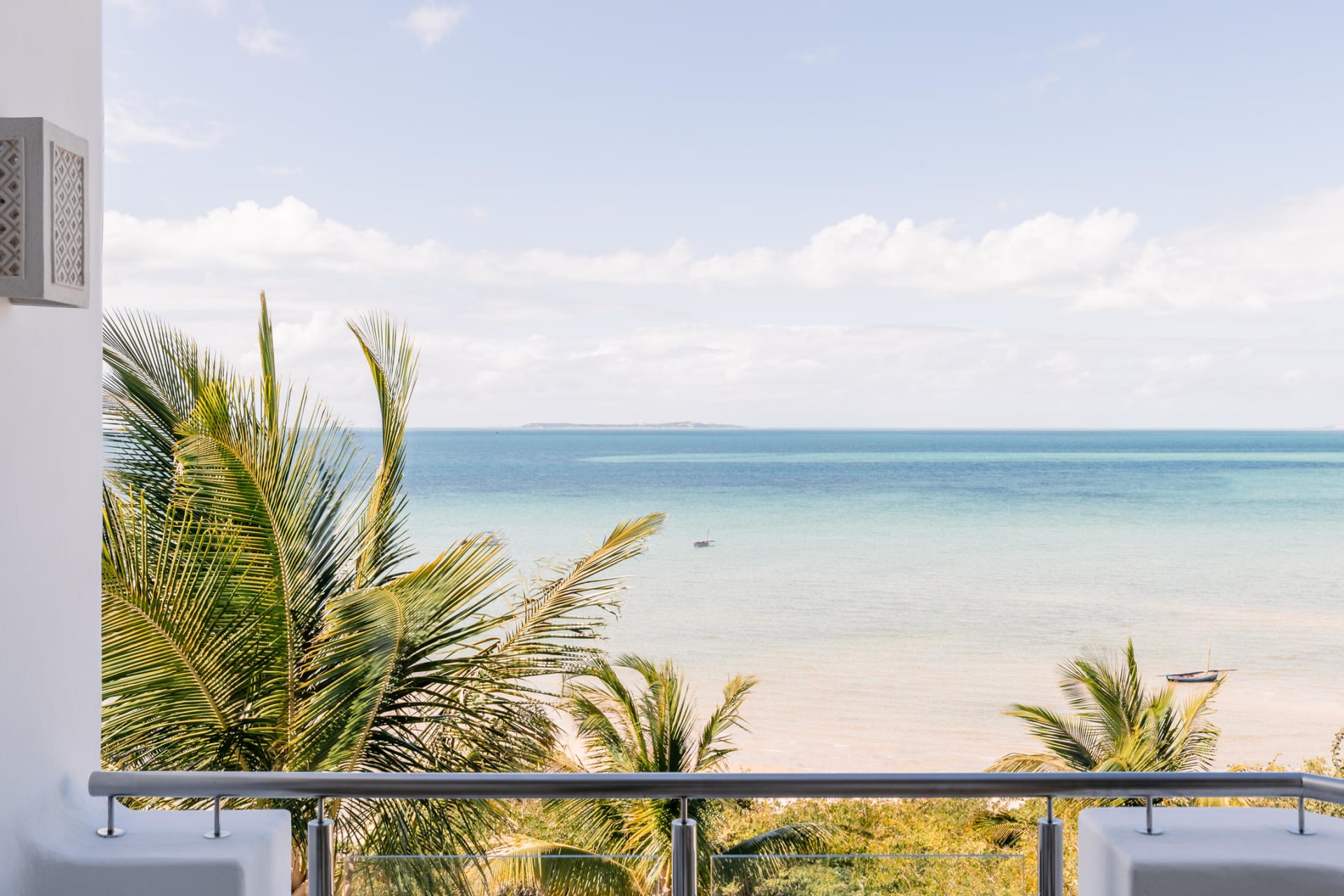 Ausblick vom Santorini Mozambique