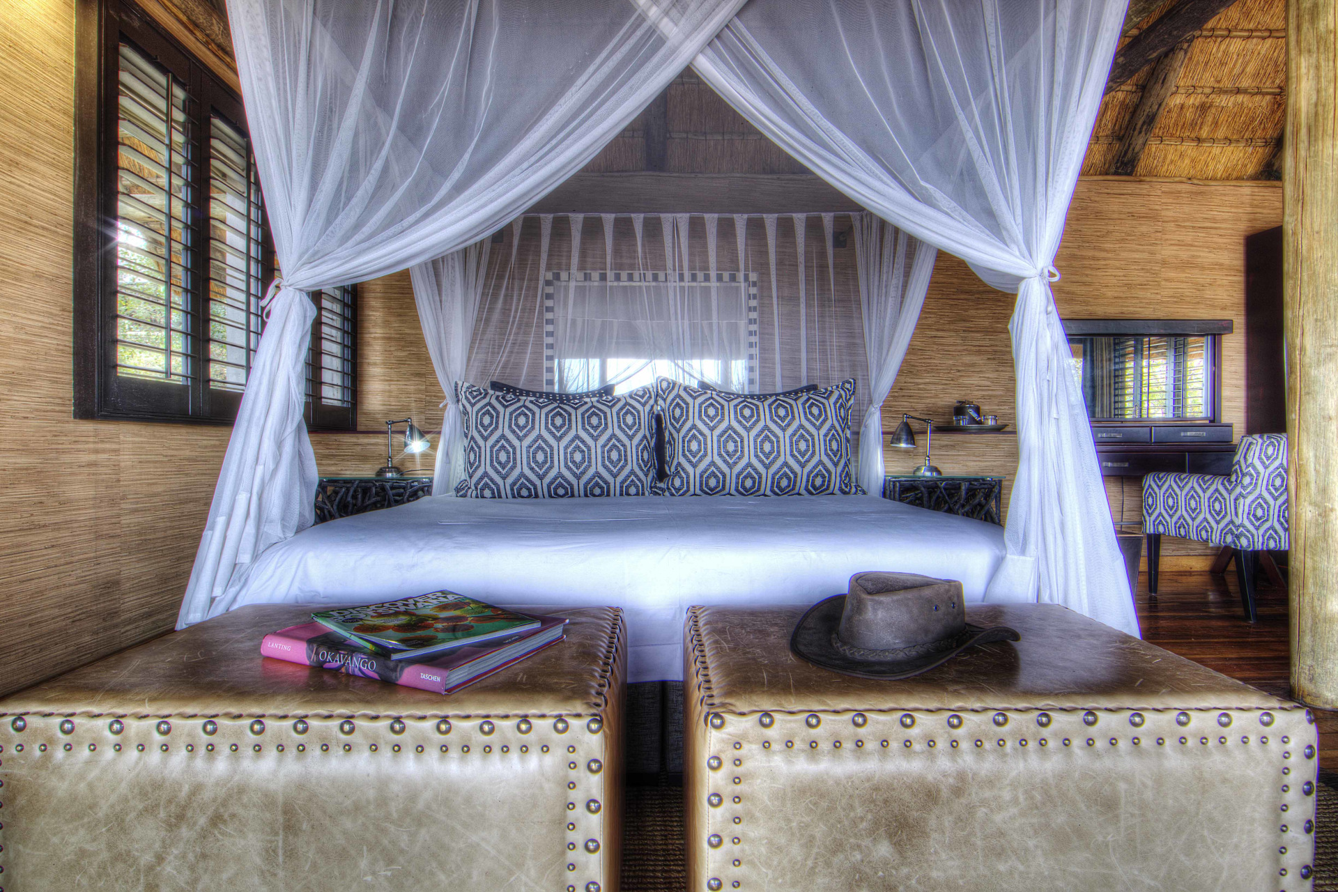 Doppelzimmer der Savute Safari Lodge