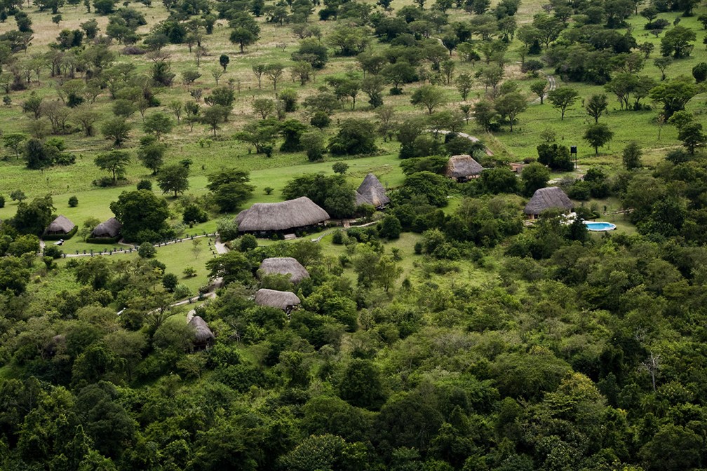 Lage der Semliki Safari Lodge