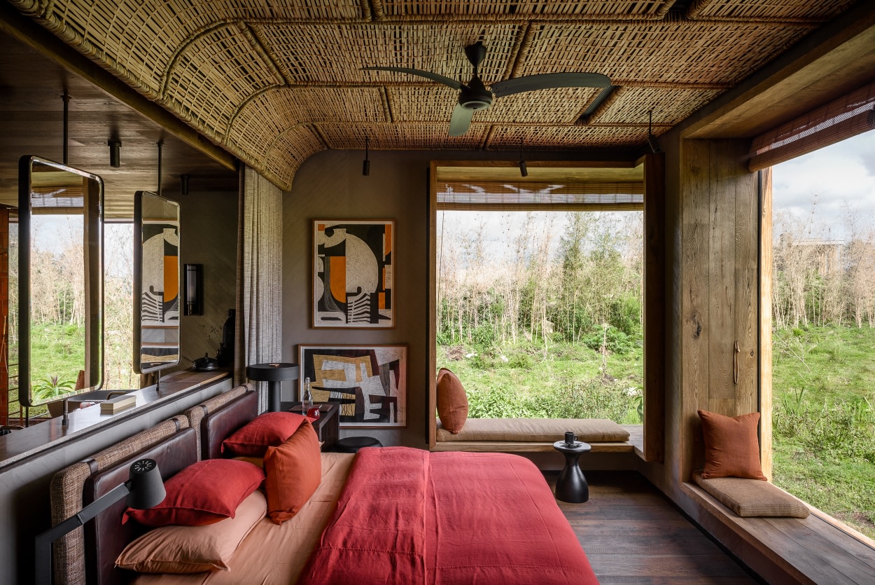 Doppelzimmer der Singita Kwitonda Lodge