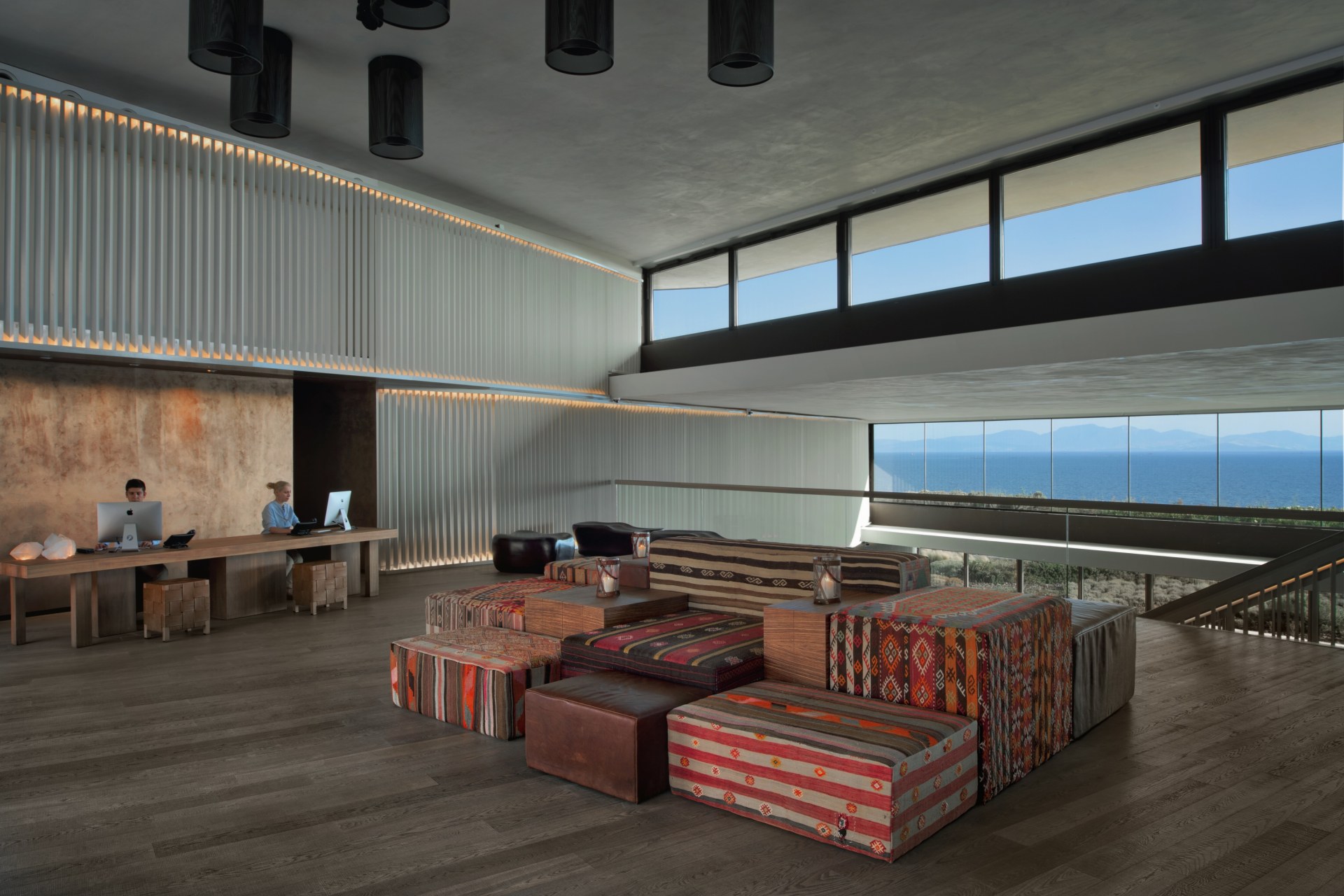 Lobby des Six Senses Kaplankaya