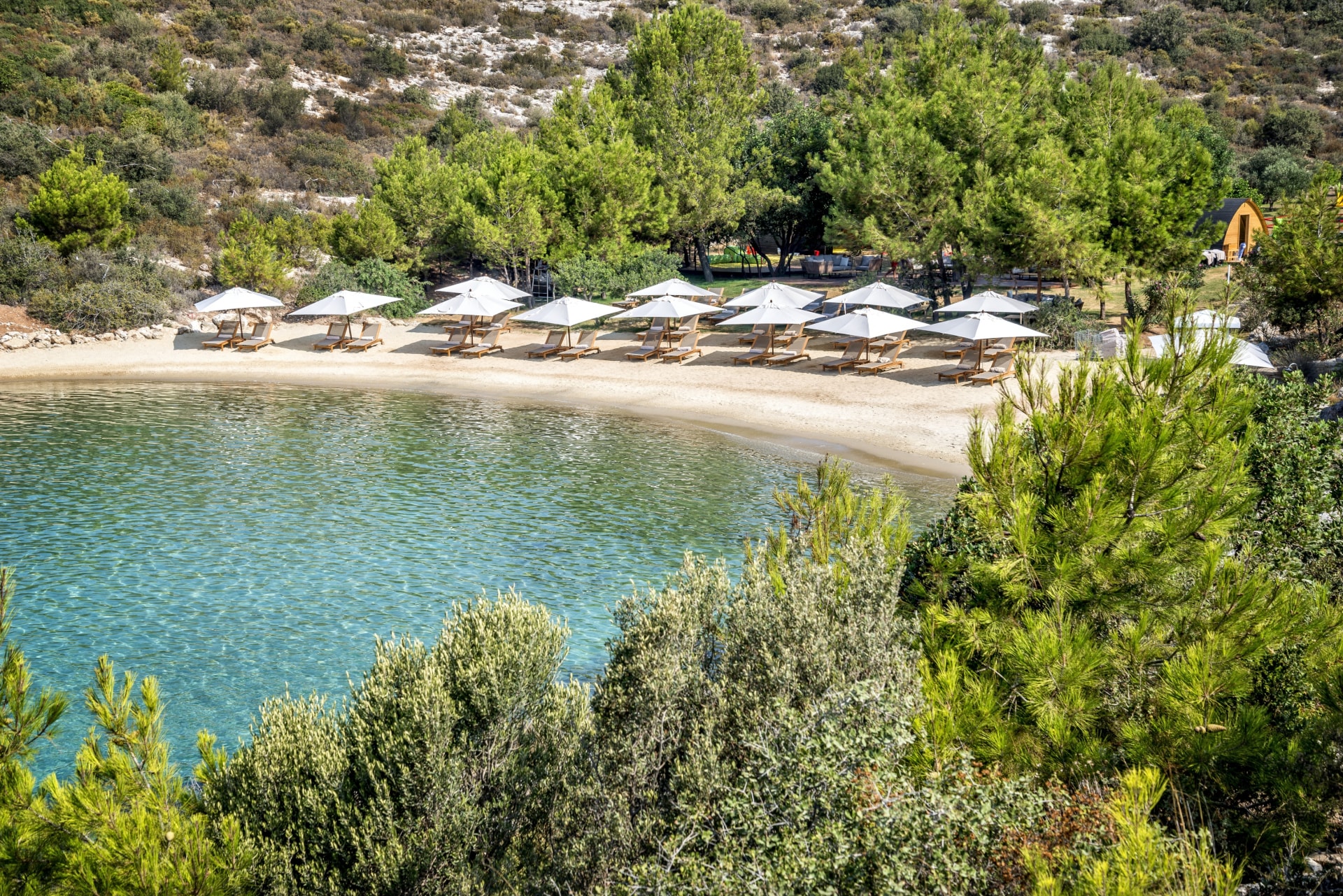 Kaplankaya Strand des Six Senses Kaplankaya