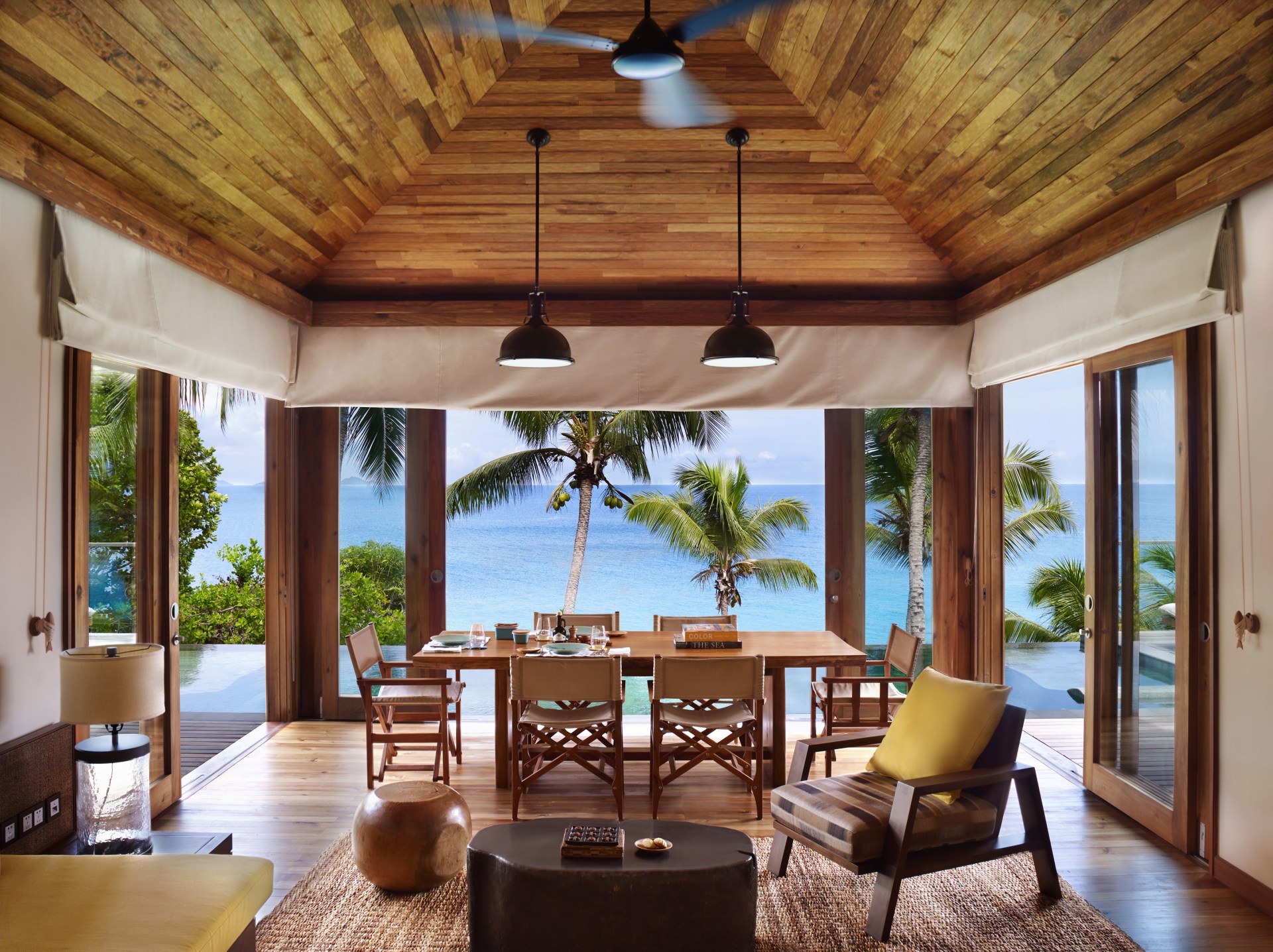 Wohnbereich der Two Bedroom Pool Villa