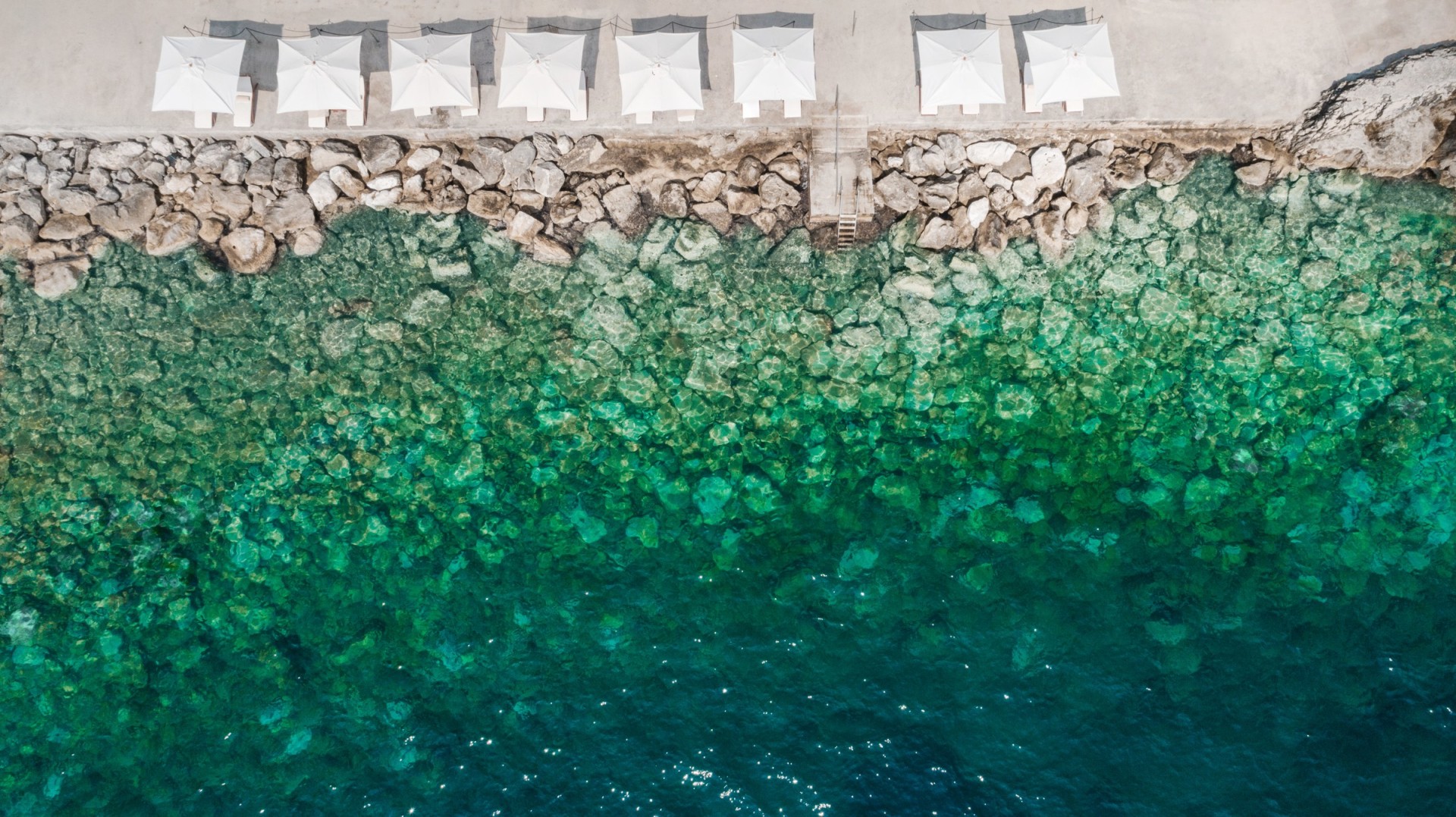 Strand vom Sun Gardens Dubrovnik