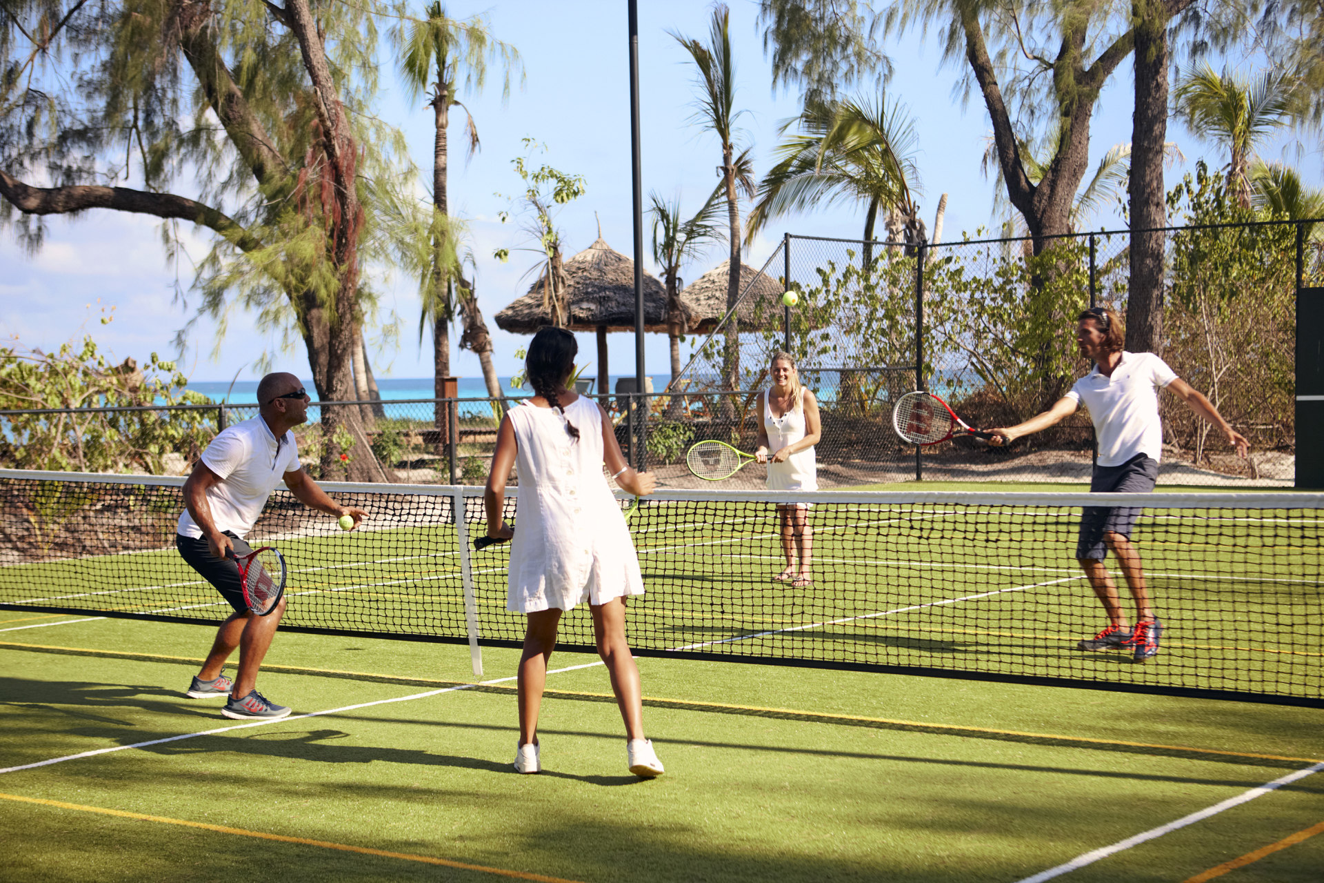 Tennis auf Thanda Island