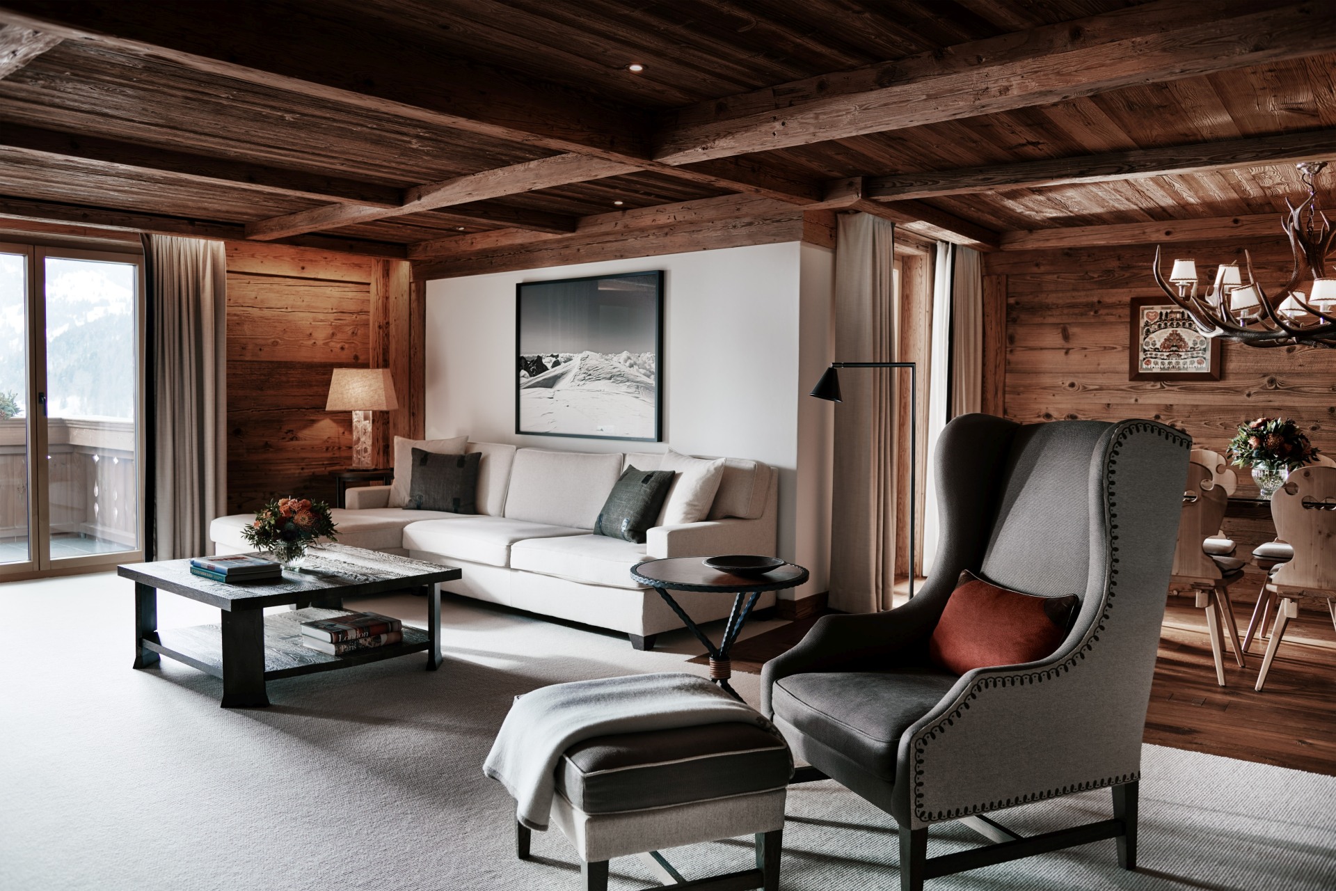 Luxe Suite des Alpina Gstaad