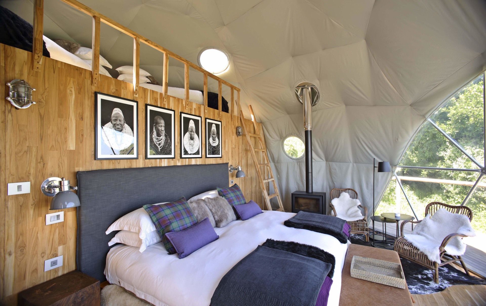 Innenansicht der Suite im The Highlands