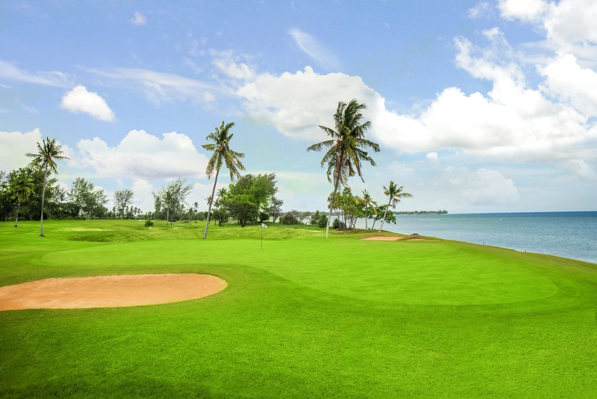 Golf Club des The Legian Lombok