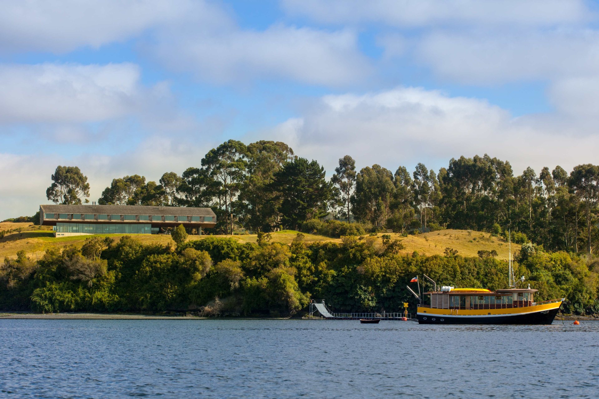 Außenfassade vom Tierra Chiloé