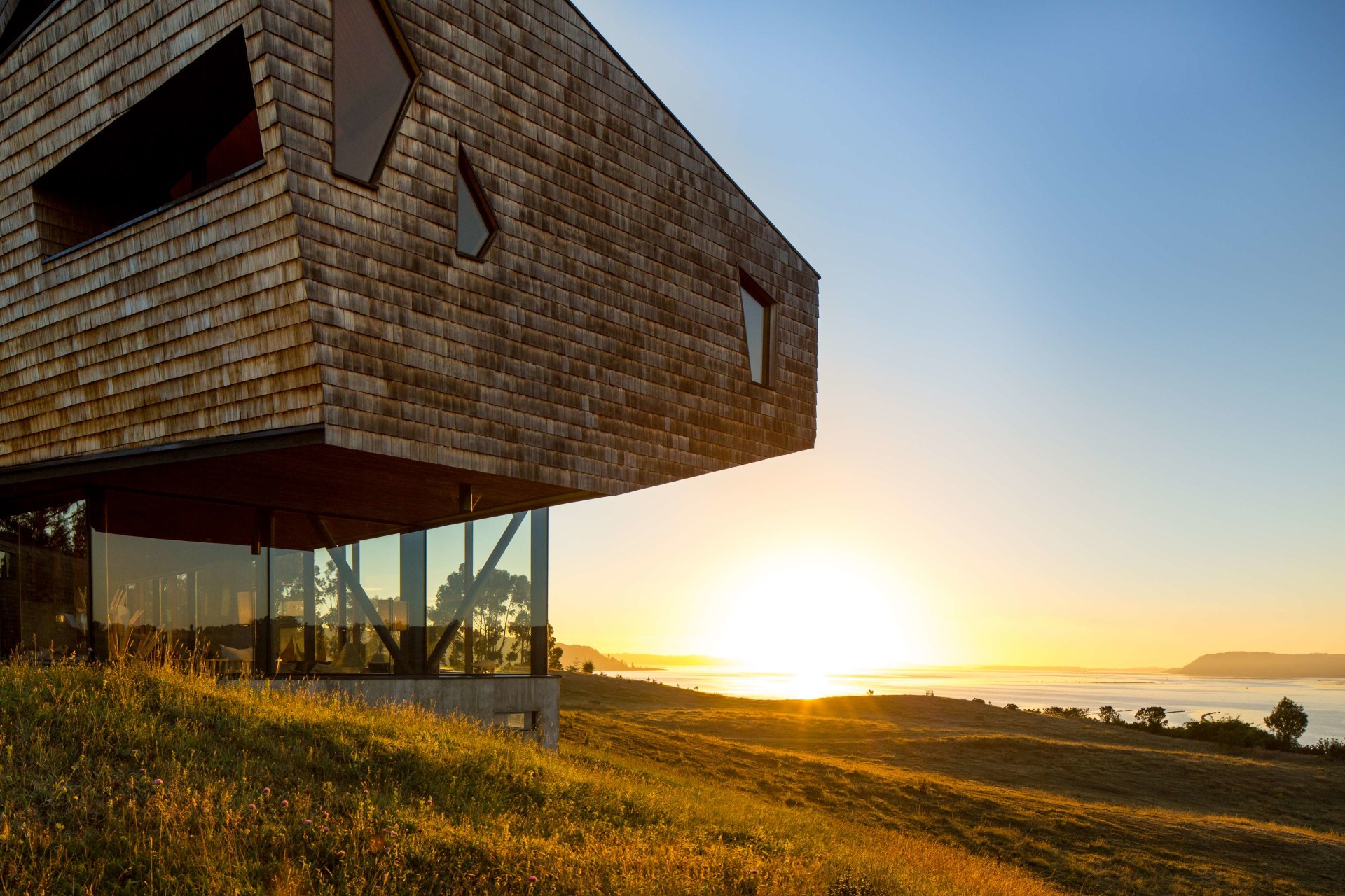 Außenfassade vom Tierra Chiloé