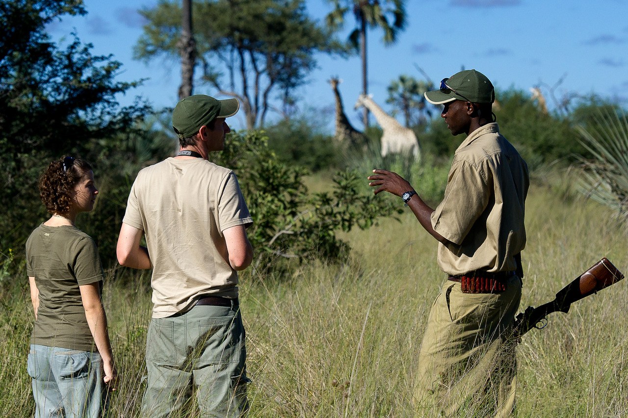 Buschwanderung Okavango Delta Botswana