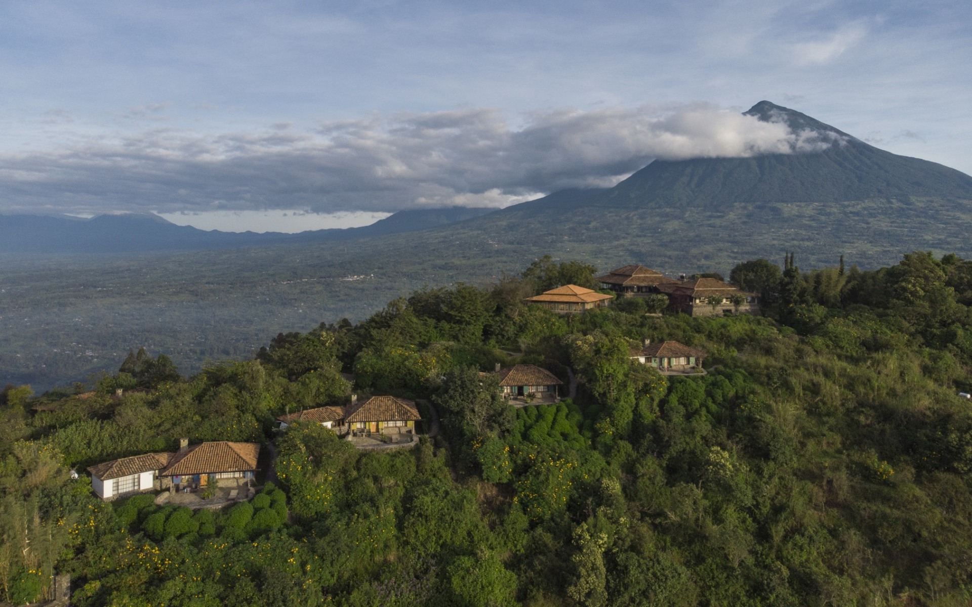 Lage der Virunga Lodge