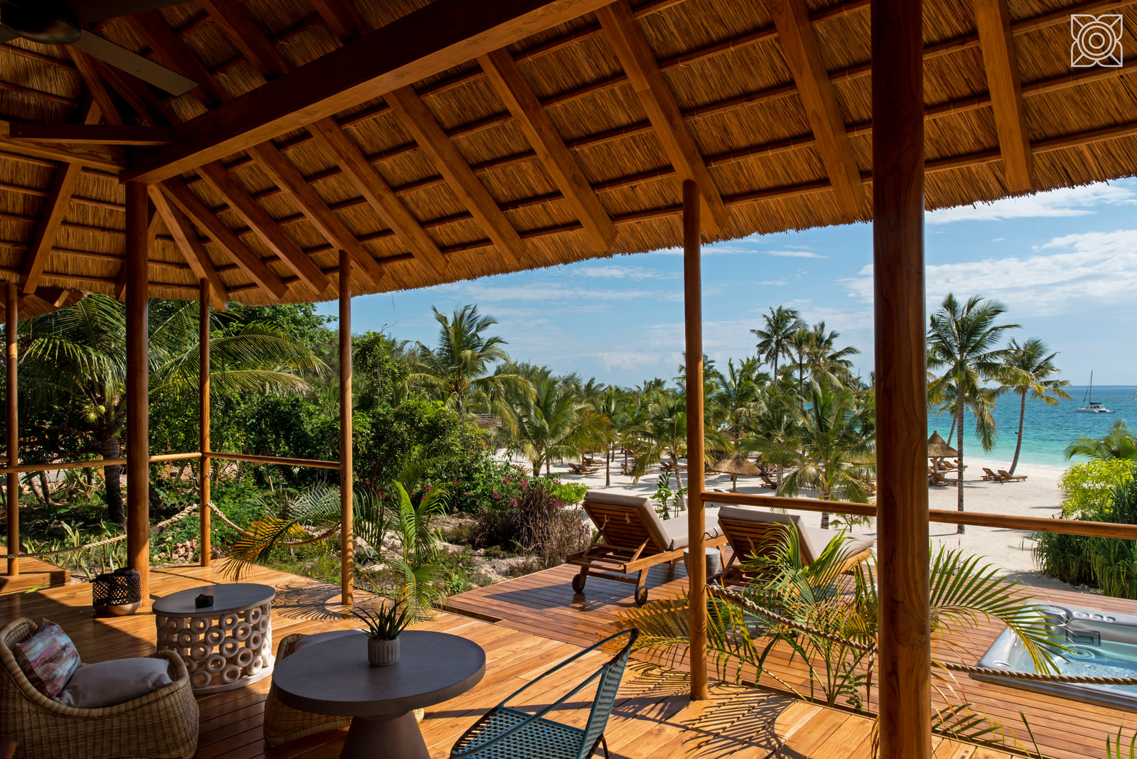 Terrasse der Ocean Front Suite