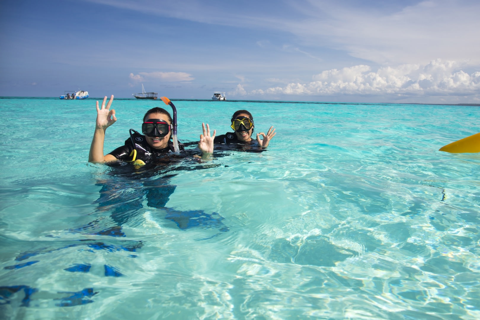 Tauchen nahe Mnemba Island