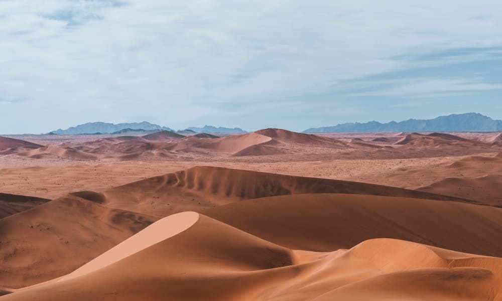 Wüstenlandschaft der Namib-Wüste