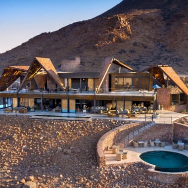 andBeyond Sossusvlei Desert Lodge Namibia Aussenansicht