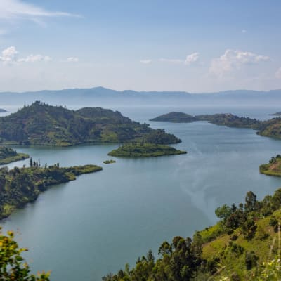 Ausblick auf den Lake Kivu