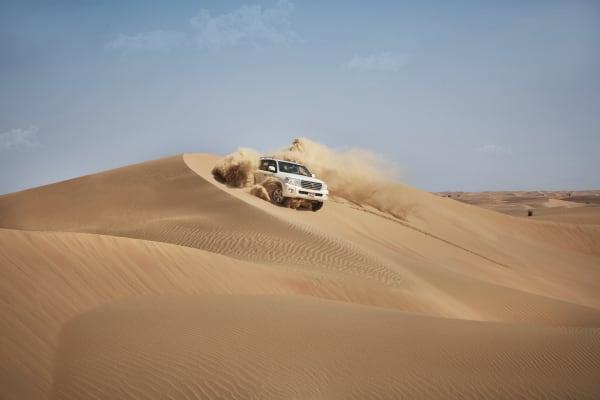 Dune Bashing in der Wüste