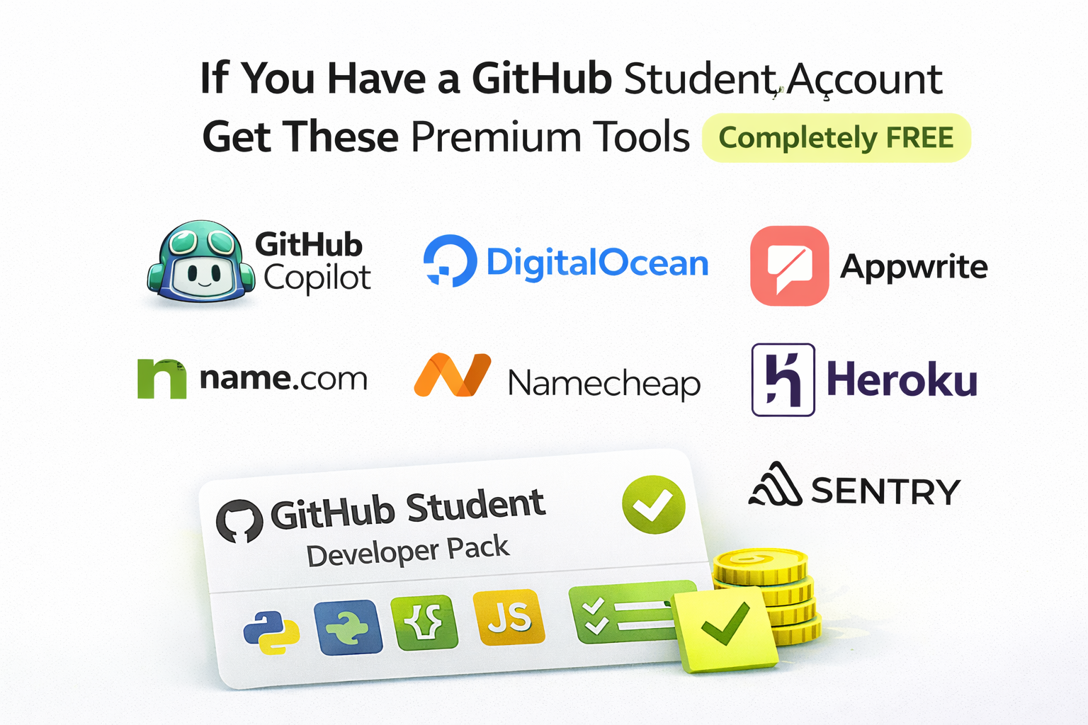 If You Have a GitHub Student Account, You Are Missing Out on These Free Premium Tools