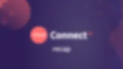 purple background with coral circle saying Talend next to the words Connect 22