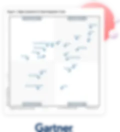 Gartner Magic Quadrant for Data Ingrations Tools graph with Talend in the Leader quadrant