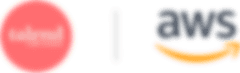 Talend company logo and AWS company logo