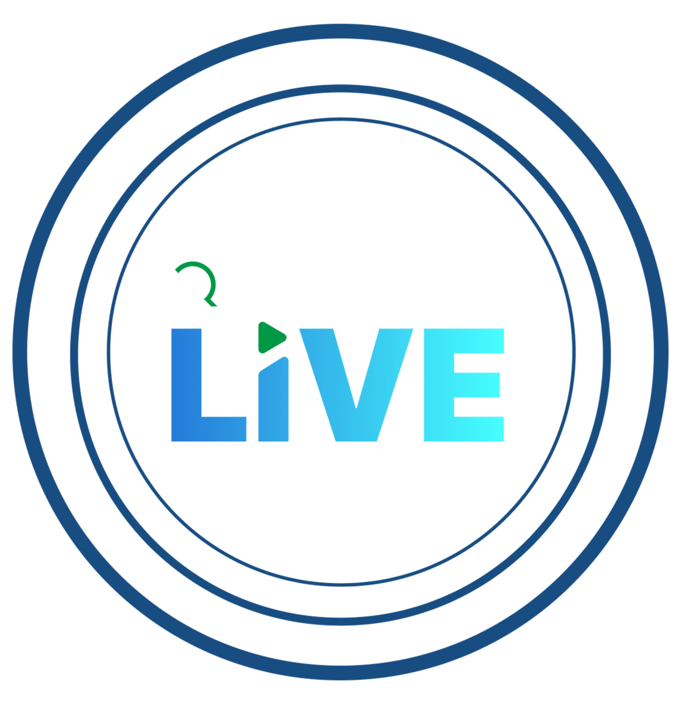 Qlik Connect Live event logo with a circular design in blue and green.