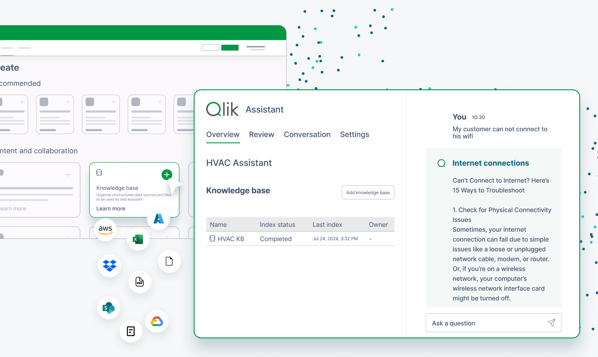 Service app dashboard showcasing key performance indicators, ticket status, and user engagement metrics.