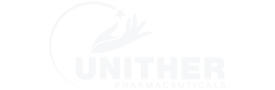 Unither Pharmaceuticals logo in white