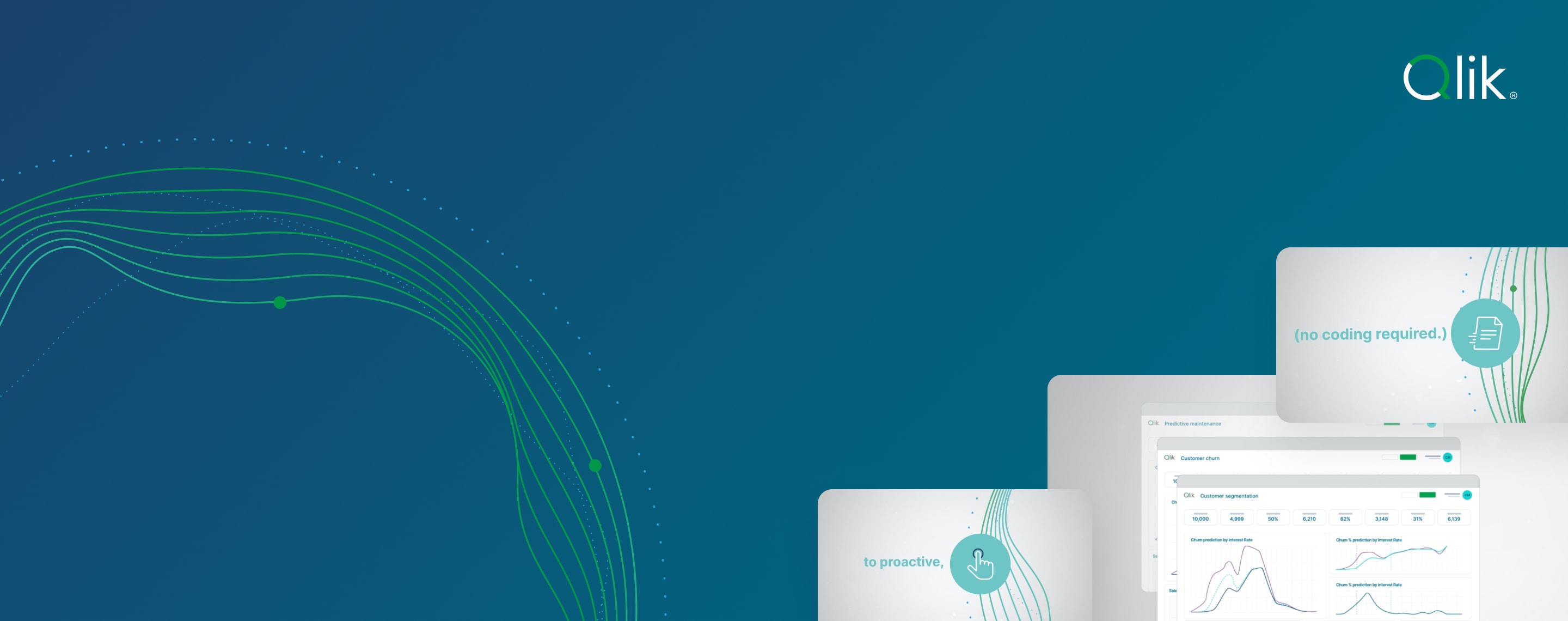 Click to play "Qlik Predict" video via Vidyard.