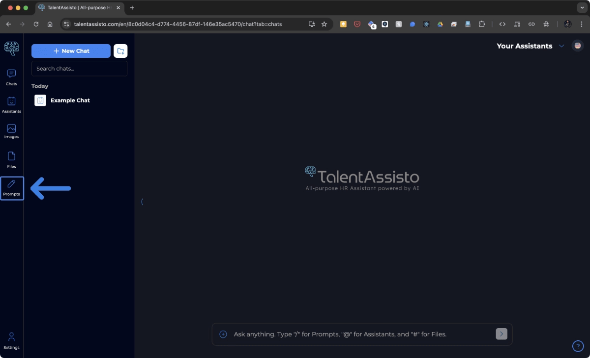 TalentAssisto | Settings