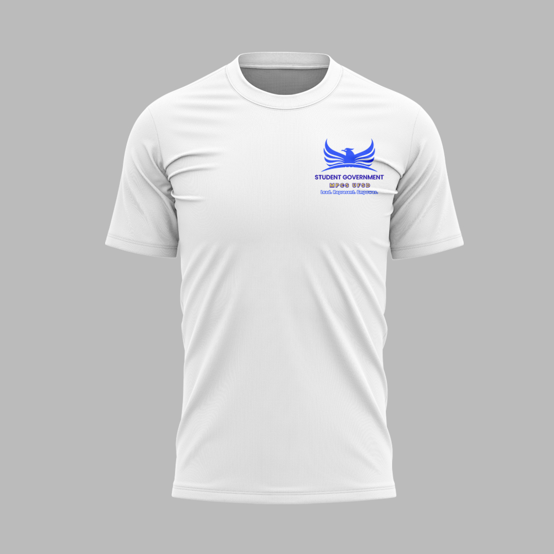 Student Government Shirt White