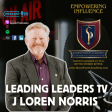 Leading Leaders Podcast by StoryPowerAcademy.com Studio with Host and Exectuive Coach J Loren Norris