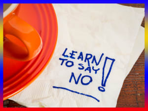 Learning to say no without creating a fuss