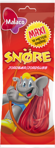 Malaco Snören Jordgubb 200 g