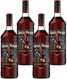 Captain Morgan Dark 4x100 cl