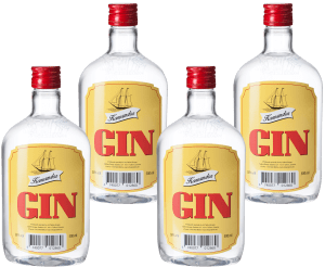 Komandor Gin 4x50 cl