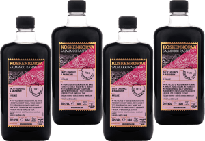 Koskenkorva Salmiakki-Raspberry 4x50 cl