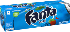 Fanta Mixed berries drink 12x36 cl