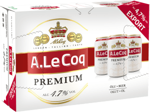 A. Le Coq Premium Export 4.7% 24x33 cl