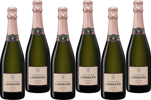 Lombard Extra Brut Premier Cru Rose 6x75 cl