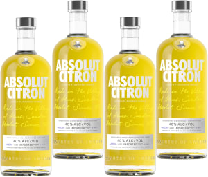 Absolut Citron 4x100 cl