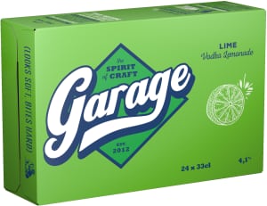 Garage Vodka Lemonade Lime 24x33 cl