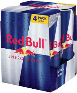 Red Bull Original 4-Pack 4x25 cl
