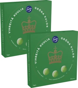 Fazer Green Jellies Box 2x500 g