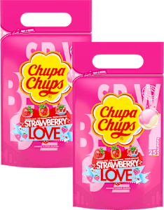Chupa Chups Strawberry Love Pouch 2x300 g