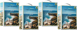 Two Oceans Fresh & Fruity White 4x300 cl